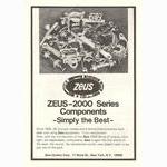 Zeus 2000 series advertisement (08-1975)