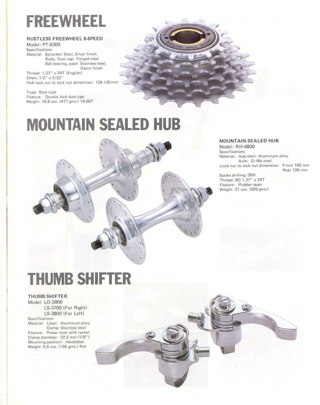 SunTour XC catalog (10-1984)