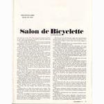 <------ Bicycling Magazine 12-1973 ------> 1973 Paris Show Salon de Bicyclette - Part 1