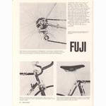 <------ Bicycling Magazine 07-1972 ------> Fuji Road Racer