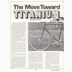 <------ Bike World 11-1976 ------> Speedwell Titanium Track