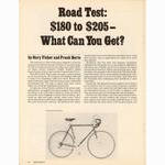<-- Bicycling 04-1977 - 05-1977 --> Bicycles from $180 to $205