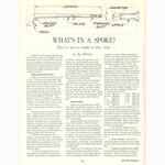 <------ Bike World 06-1974 ------> What’s In A Spoke?