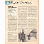 <-- Bicycling Magazine 08-1979 --> Troubleshoot Your Gears - Part 1