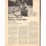 <-- Bicycling Magazine 09-1979 --> Expert Tips On Buying A Used Bike