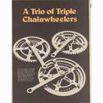 <-- Bicycling Magazine 03-1980 --> A Trio Of Triple Chainwheels
