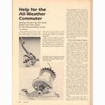 <-- Bicycling Magazine 03-1980 --> Sturmey Archer Drum Brakes & Hub Gears