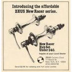 Zeus New Racer advertisement (08-1980)