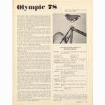 <------ Bicycling Magazine 08-1975 ------> Falcon Olympic 78