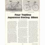 <------ Bike World 08-1975 ------> Fuji Pro / Kabuki Diamond Road / Miyata Pro / Panasonic Pro