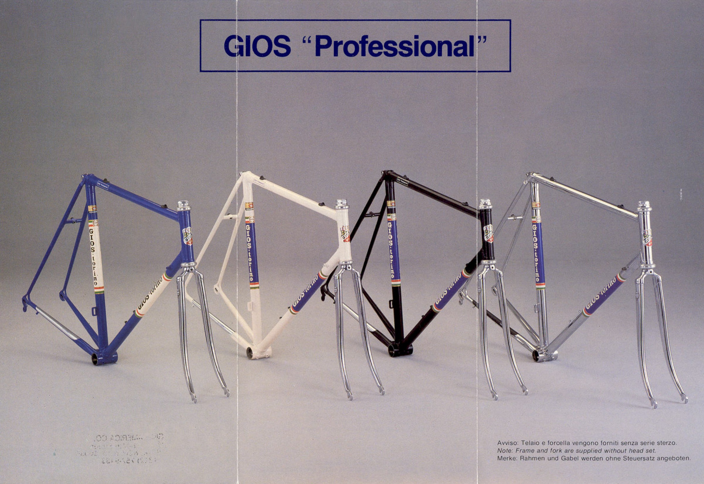 Gios brochure (1986)