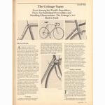 <-- Bicycling Magazine 08-1980 --> Colnago Super
