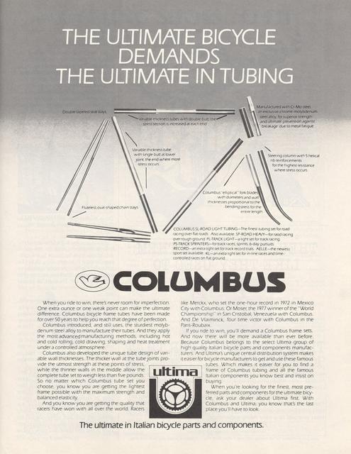 Columbus / A.L. Colombo advertisement (06-1978)