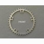 <------------------ SOLD ------------------> Stronglight model 200 chain ring - 38 tooth - 122 mm BCD (USED)