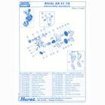 Sachs Huret catalog - Product Sheets (1985)