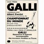 Galli advertisement (05-1977)