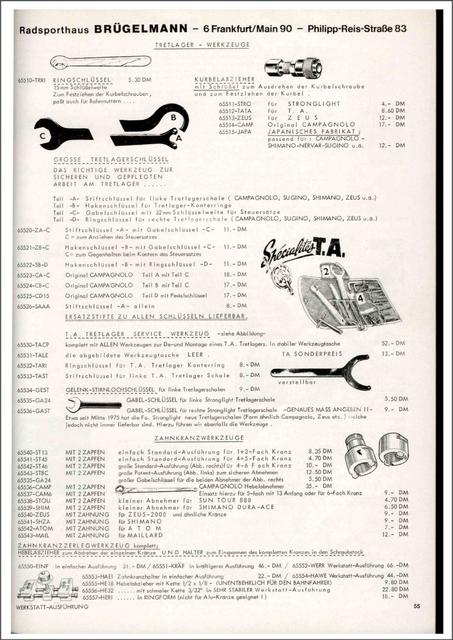 Brügelmann catalog (1976)
