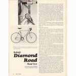 <------ Bicycling Magazine 12-1975 ------> Bridgestone Kabuki Diamond Road / Hilltopper