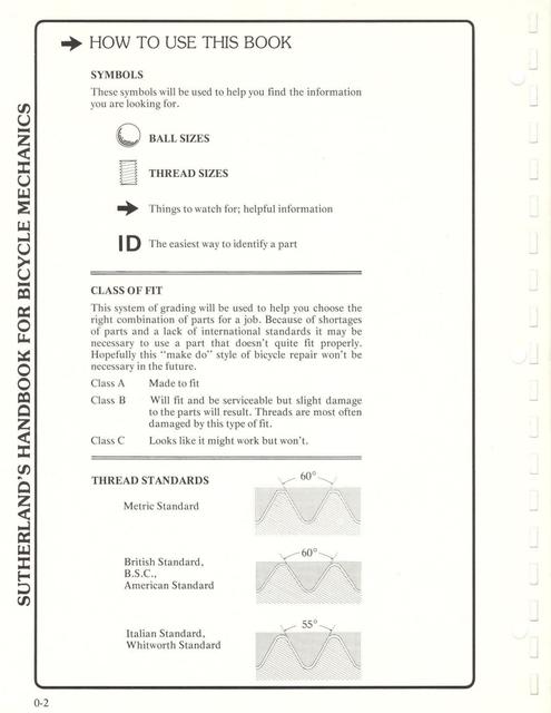 Sutherland’s Handbook For Bicycle Mechanics (2nd Edition)