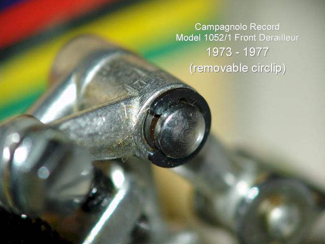 Campagnolo Record Front Derailleur Details