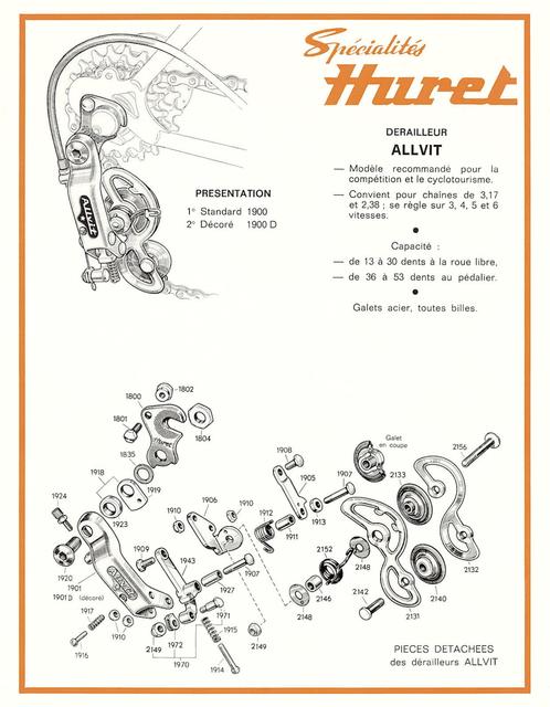 Huret catalog (1973)