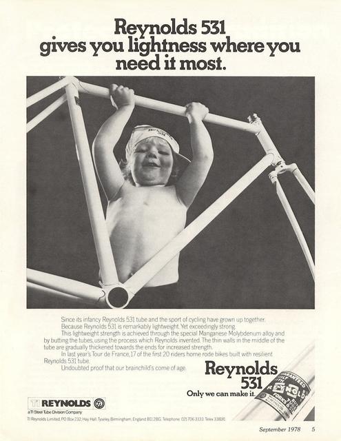 Reynolds 531 advertisement (09-1978)