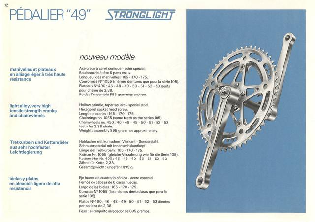 Stronglight catalog # 24 (1978)