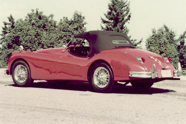 1957 Jaguar XK-140 MC Roadster