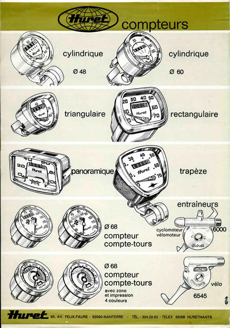 Huret brochure (1973)