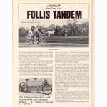 <------ Bicycling Magazine 06-1975 ------> Follis Tandem