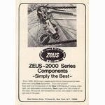 Zeus 2000 series advertisement (04-1976)