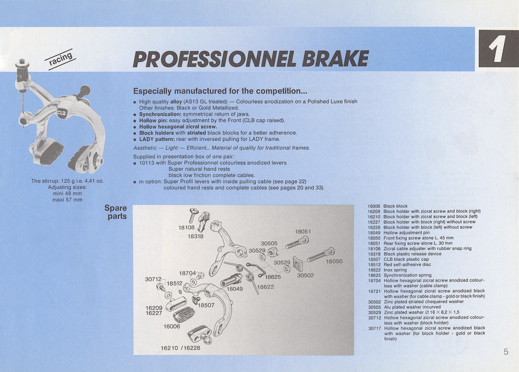 CLB - Angenieux catalog (1984)