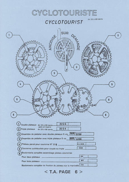 Specialites T.A. catalog (1973)