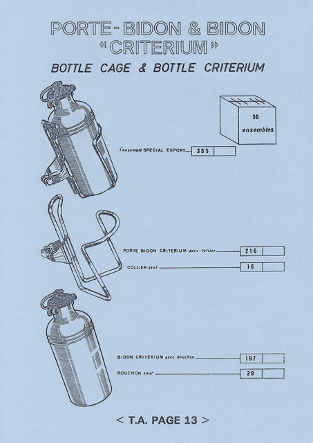 Specialites T.A. catalog (1973)