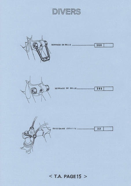 Specialites T.A. catalog (1973)