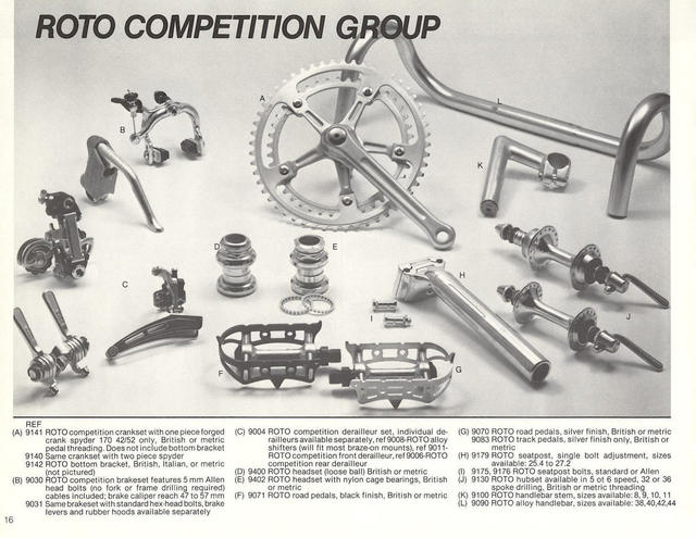 Zeus Cyclery (USA) catalog (1982)