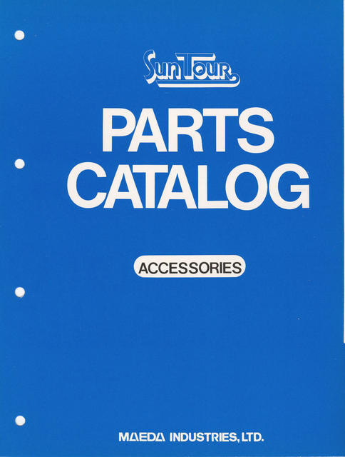 SunTour parts catalog (1976)