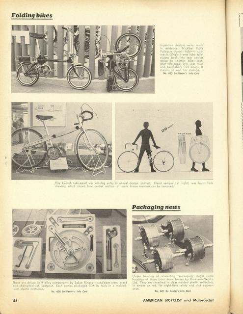 <------ American Bicyclist 06-1972 ------> 1972 Japan Bicycle Show