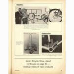 <------ American Bicyclist 06-1972 ------> 1972 Japan Bicycle Show