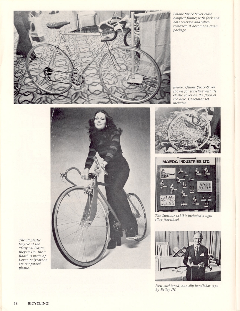 <------ Bicycling Magazine 05-1973 ------> 1973 New York City Cycle Show