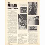 <------ Bicycling Magazine 02-1976 ------> 1976 Milan Bicycle Show