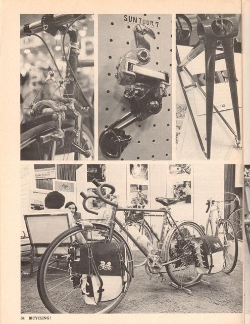 <------ Bicycling Magazine 05-1976 ------> 1976 New York City Cycle Show - Part 2