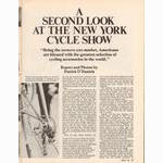 <------ Bicycling Magazine 05-1976 ------> 1976 New York City Cycle Show - Part 2