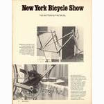 <------ Bicycling Magazine 05-1977 ------> 1977 New York City Cycle Show