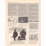 <------ Bicycling Magazine 10-1972 ------> 1972 Bicycle Showcase