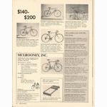 <------ Bicycling Magazine 02-1973 ------> 1973 Bicycle Showcase