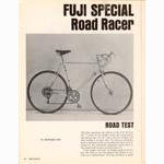 <------ Bicycling Magazine 04-1973 ------> Fuji Special Road Racer