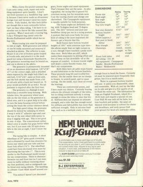 <---------- Bike World 06-1973 ----------> Holdsworth