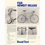 <------ Bicycling Magazine 08-1973 ------> Fuji Newest Deluxe