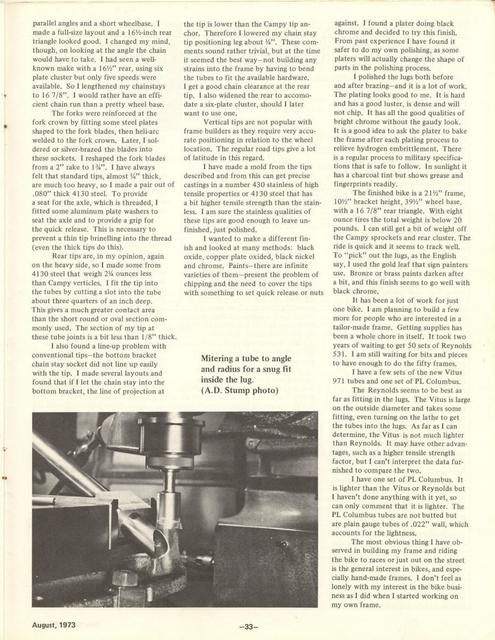 <---------- Bike World 08-1973 ----------> A.D. Stump